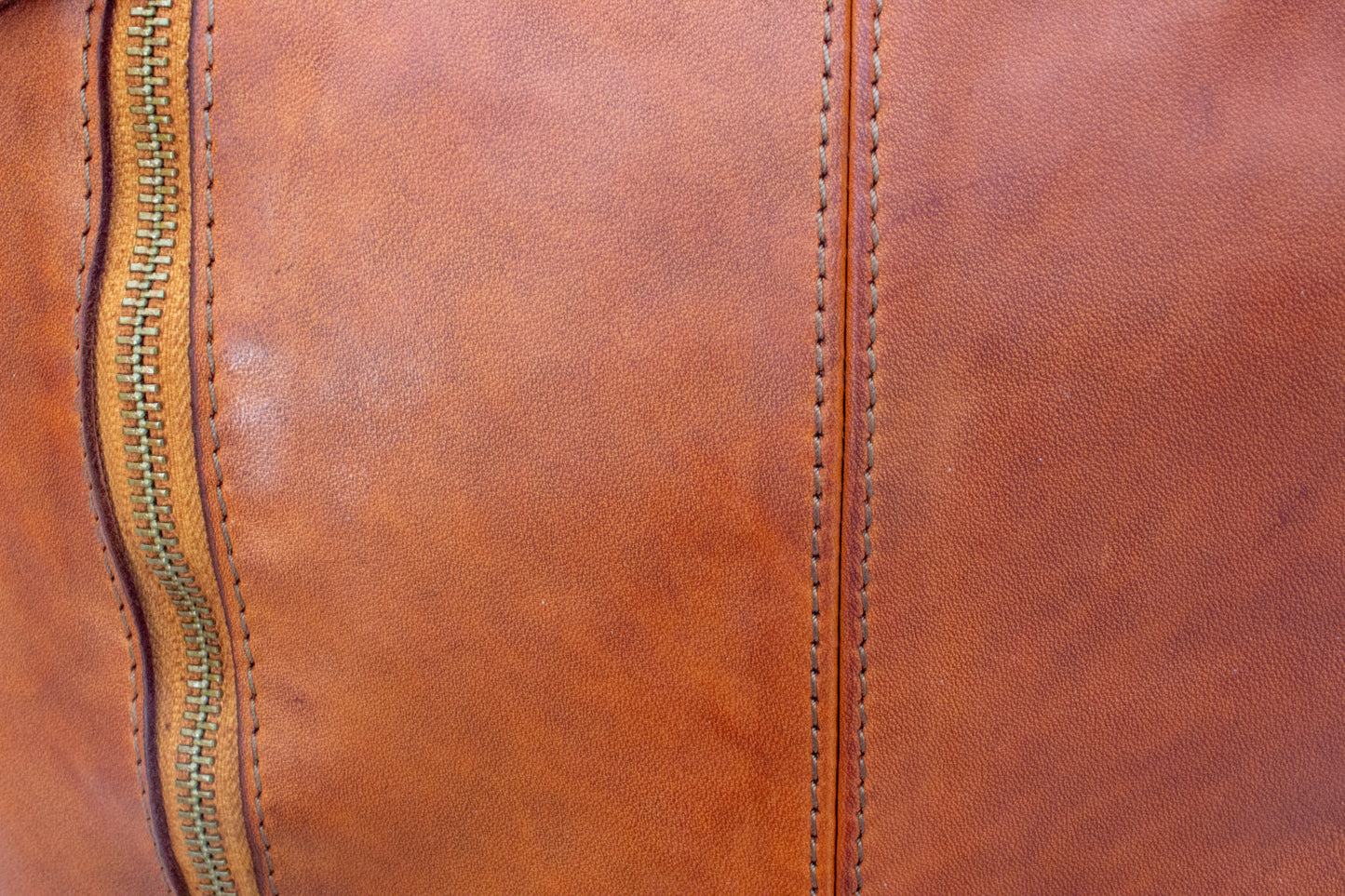 Sac Liora cognac détail