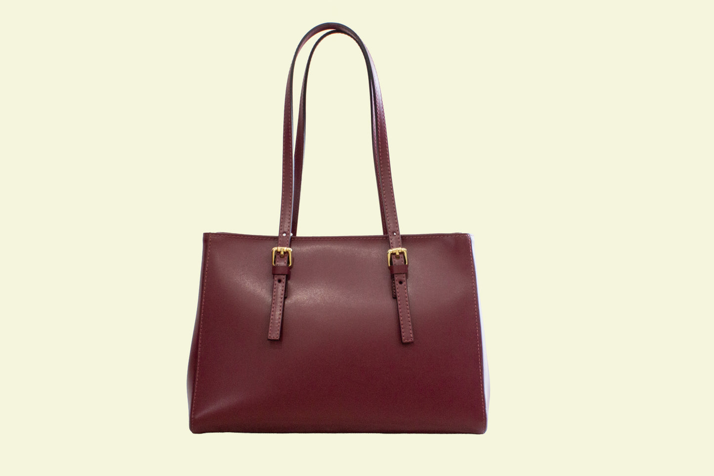 Sac Shopper TL BAG bordeaux vue arrière
