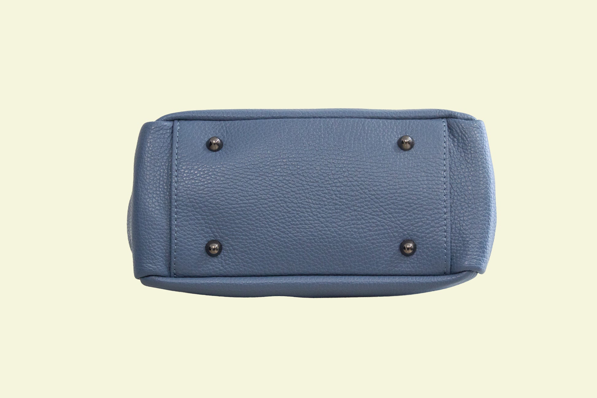 Sac Adra bleu gris vue de dessous
