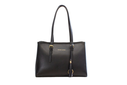 Sac Shopper - TL BAG: Le Sac En Cuir Italien Spacieux Pour Femmes Actives - Maroquinerie M&R