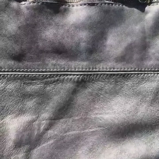 Sac Liora noir cuir italien vidéo