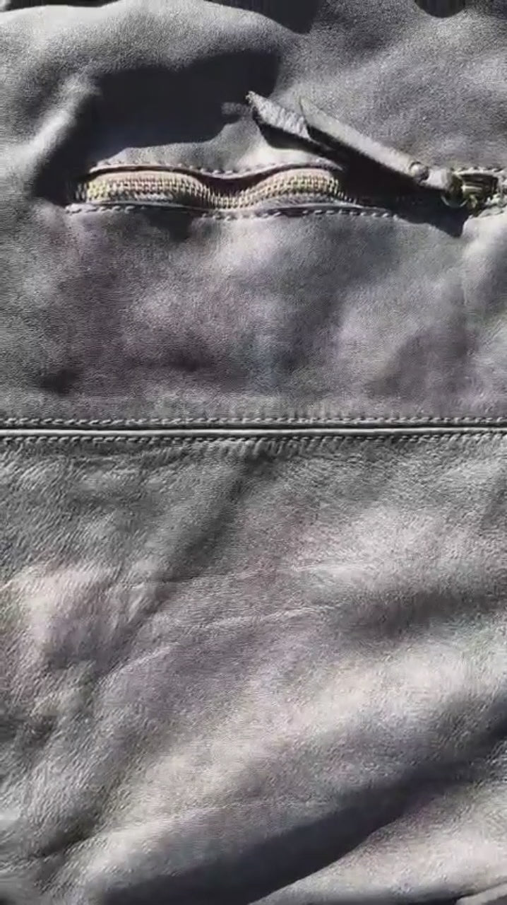 Sac Liora noir cuir italien vidéo
