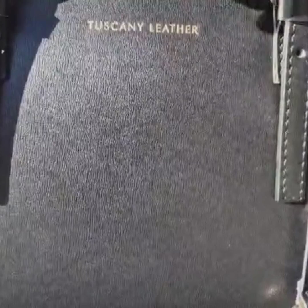 Sac Shopper TL BAG noir en cuir italien  vidéo