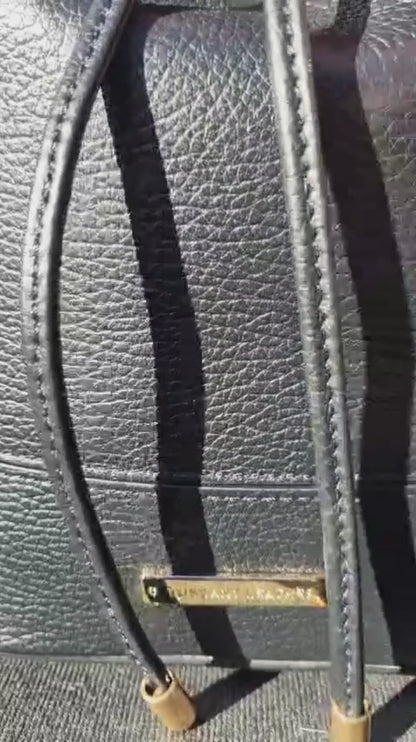 Sac seau TL BAG noir en cuir italien vidéo