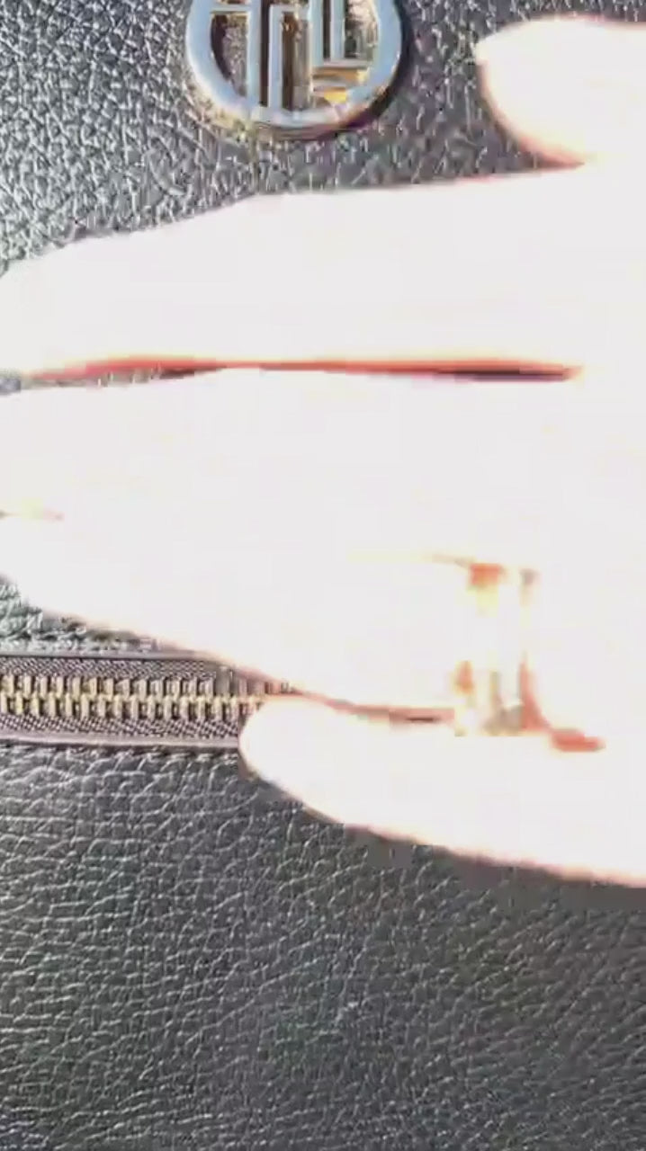 Sac à dos Prisma noir cuir italien vidéo